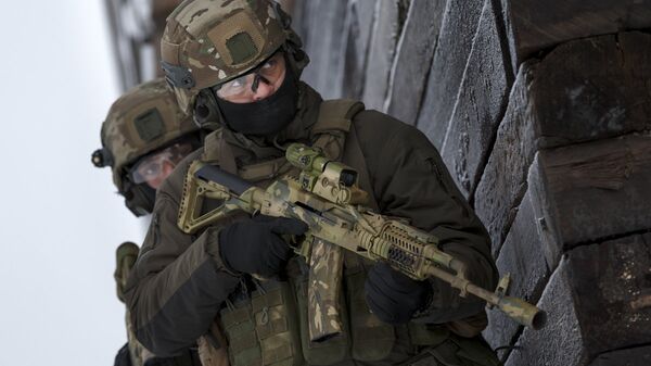 Personnel of the Russian Special Operations Forces - Sputnik International