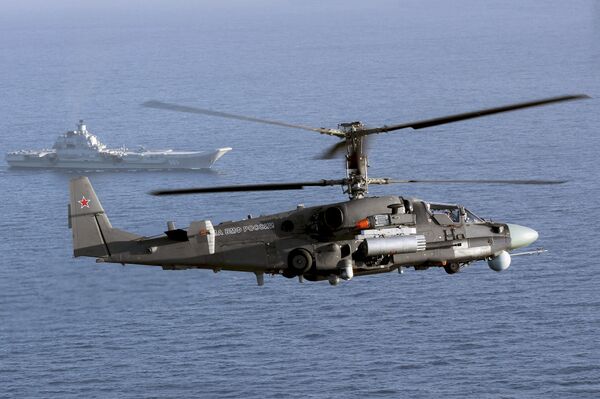 The Ka-52K helicopter - Sputnik International