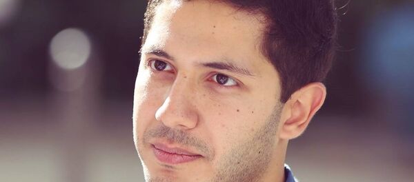 Abdul Rahman AlAshraf, the Syrian refugee who invented FreeCom. Abdul Rahman AlAshraf, the Syrian refugee who invented FreeCom. - Sputnik International