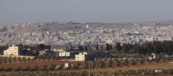 A general view shows the northern Syrian town of al-Bab, Syria February 2, 2017 - Sputnik International