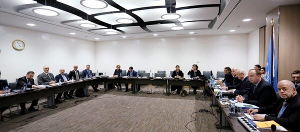 Intra-Syria peace talks with UN Special Envoy for Syria at the Palais des Nations in Geneva (File) - Sputnik International