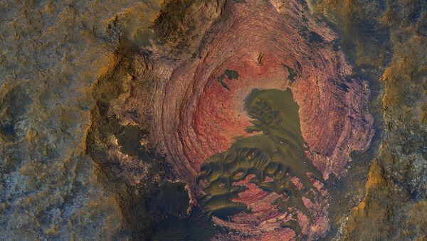 NASA Releases Image Depicting the Heart of Mars - Sputnik International
