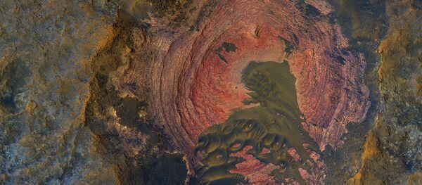 NASA Releases Image Depicting the Heart of Mars NASA Releases Image Depicting the Heart of Mars - Sputnik International