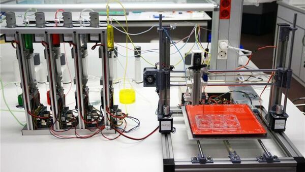 Prototype of 3D Printer capable of replicating human skin - Sputnik International