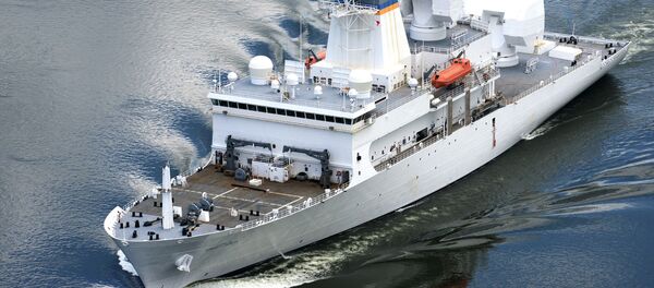 The USNS Howard O. Lorenzen (T-AGM-25) - Sputnik International