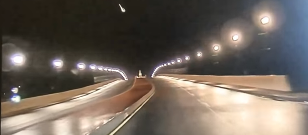 A meteor spotted over West Texas by Officer Tiffany Vanzant of Parker County - Sputnik International