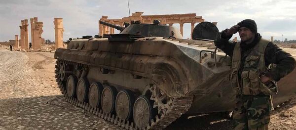 Palmyra recaptured by Syrian Arab Army backed by Russian Air Force - Sputnik International