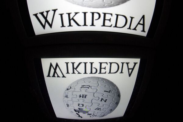 The Wikipedia logo. (File) The Wikipedia logo. (File) - Sputnik International