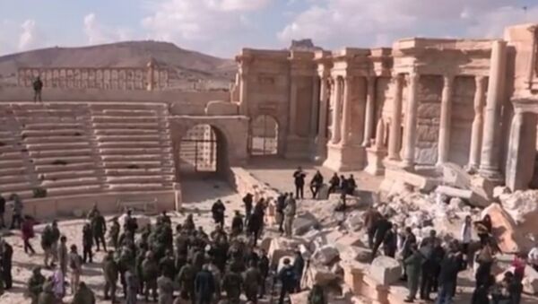 Concert In Palmyra's Ancient Amphitheater - Sputnik International