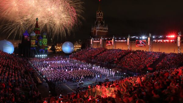 2016 Spasskaya Tower International Military Music Festival closes in Moscow - Sputnik International