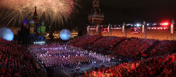 2016 Spasskaya Tower International Military Music Festival closes in Moscow 2016 Spasskaya Tower International Military Music Festival closes in Moscow - Sputnik International