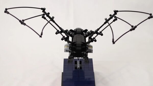 The Bat - Kinetic LEGO Sculpture - Sputnik International