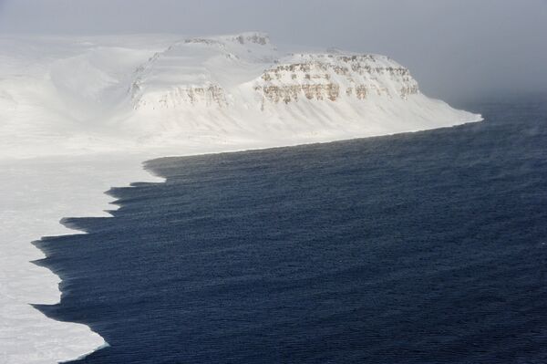 Coastline of the Franz Josef Land archipelago. Coastline of the Franz Josef Land archipelago. - Sputnik International