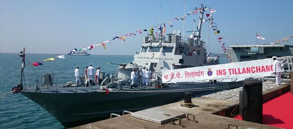 Tillanchang of Car Nicobar Class vessel Tillanchang of Car Nicobar Class vessel - Sputnik International