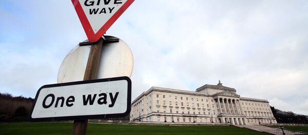 A picture shows the Parliament Buildings, the seat of the Northern Ireland Assembly, on the Stormont Estate in Belfast, Northern Ireland, on March 4, 2017 A picture shows the Parliament Buildings, the seat of the Northern Ireland Assembly, on the Stormont Estate in Belfast, Northern Ireland, on March 4, 2017 - Sputnik International