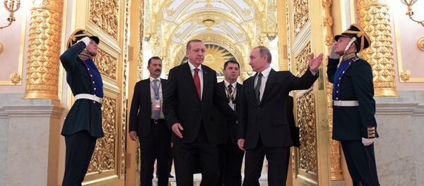 President Vladimir Putin takes part in Russian-Turkish Cooperation Council meeting President Vladimir Putin takes part in Russian-Turkish Cooperation Council meeting - Sputnik International