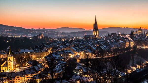 A photo of the old city of Bern, Switzerland, taken from the Rosengarten park. (File) - Sputnik International