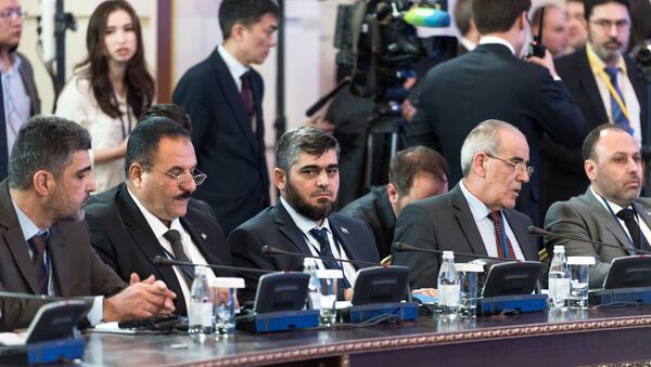 Participants in the International Meeting on Syrian Settlement in Astana - Sputnik International