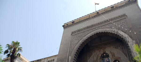 A general view shows the court house in Damascus, Syria A general view shows the court house in Damascus, Syria - Sputnik International