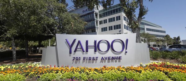 Yahoo sign at the company's headquarters in Sunnyvale, Calif. (File) Yahoo sign at the company's headquarters in Sunnyvale, Calif. (File) - Sputnik International