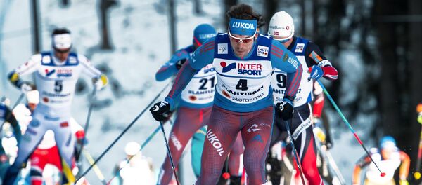 Sergei Ustyugov (Russia) during the men's 50km freestyle mass start at the FIS Nordic World Ski Championships 2017 in Lahti, Finland Sergei Ustyugov (Russia) during the men's 50km freestyle mass start at the FIS Nordic World Ski Championships 2017 in Lahti, Finland - Sputnik International