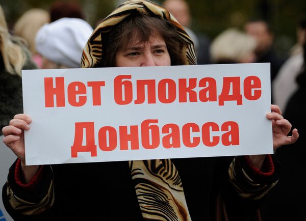 Rally in Donetsk on United Nations Day Rally in Donetsk on United Nations Day - Sputnik International