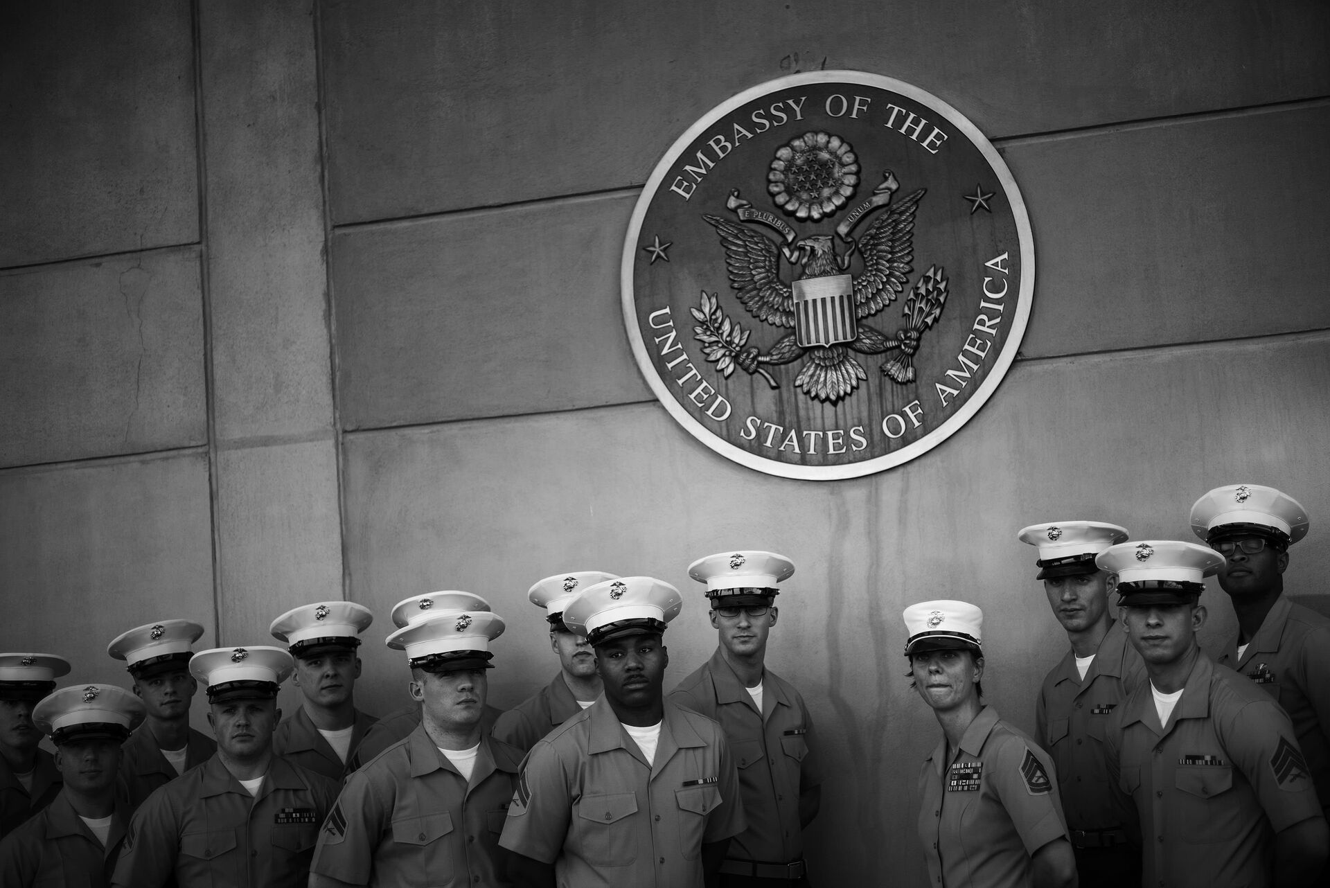 US Marines in the US embassy in Baghdad, Iraq, file photo - Sputnik International, 1920, 09.12.2022