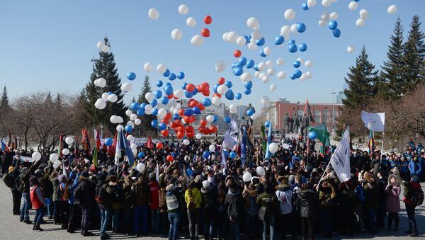 Russia marks third anniversary of Crimea's accession to the Russian Federation. - Sputnik International