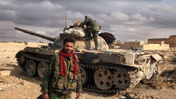 Syrian soldiers. File photo - Sputnik International