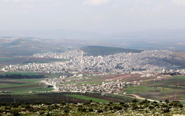 A general view shows the Kurdish-controlled city of Afrin, northern Syria. (File) - Sputnik International