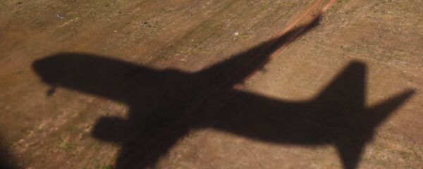 The shadow of a flying plane. (File) - Sputnik International