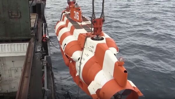 Northern Fleet's Deep-Sea Rescue Vehicles Training In The Barents Sea - Sputnik International