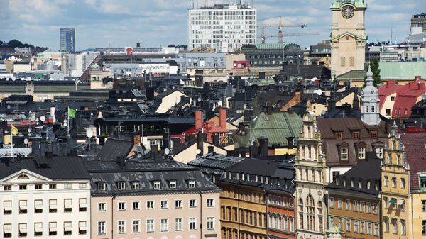A view of buildings in Stockholm's Old Town - Sputnik International