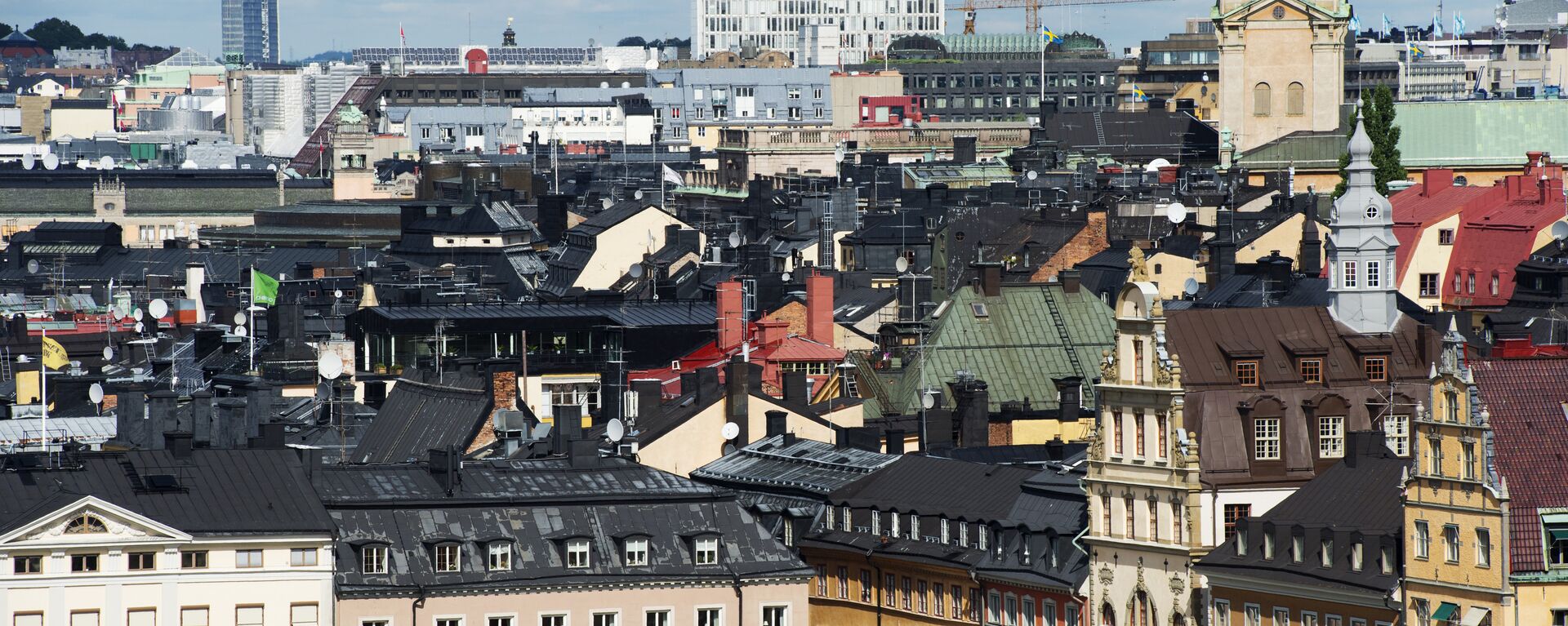 A view of buildings in Stockholm's Old Town - Sputnik International, 1920, 01.11.2022