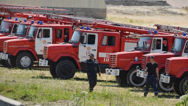 Fire engines and staff - Sputnik International