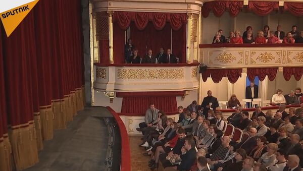 Putin Visits Moscow Maly Theatre - Sputnik International