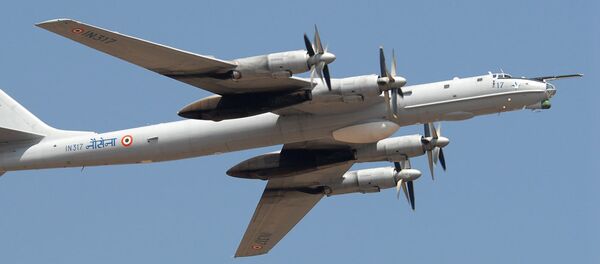 Indian Navy's Tupolev Tu-142M aircraft Indian Navy's Tupolev Tu-142M aircraft - Sputnik International