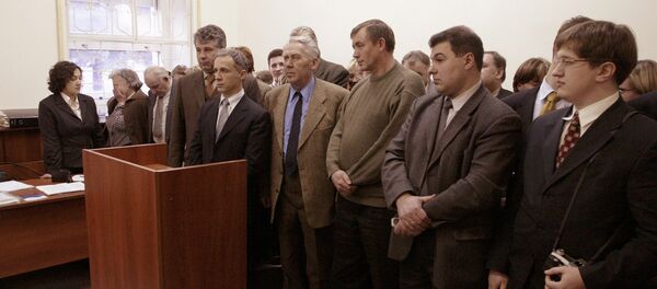 Members of Jehovah's Witnesses listen to the judge's verdict in a court room in Moscow (File) Members of Jehovah's Witnesses listen to the judge's verdict in a court room in Moscow (File) - Sputnik International