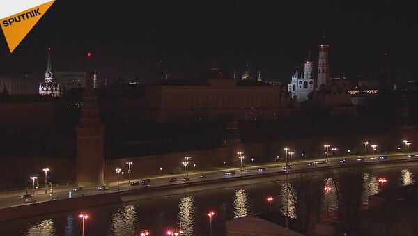 Moscow Takes Part In The Earth Hour - Sputnik International