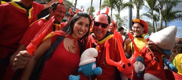 Fans of the Belgian football team (File) - Sputnik International