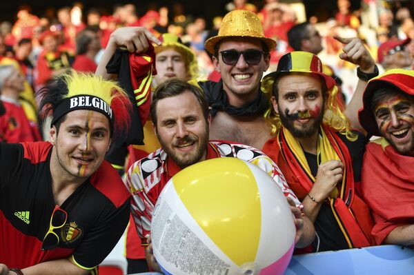 Fans of the Belgian football team (File) - Sputnik International