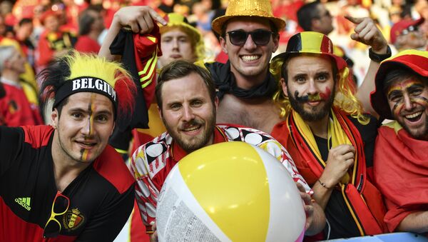 Fans of the Belgian football team (File) - Sputnik International