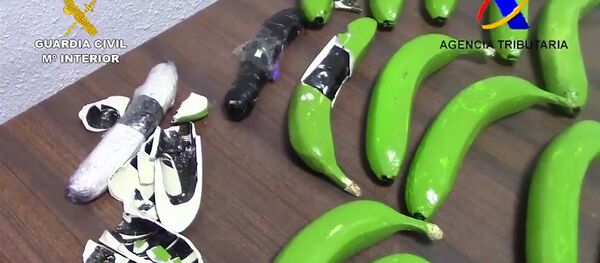 Drugs Found In Fake Bananas - Sputnik International