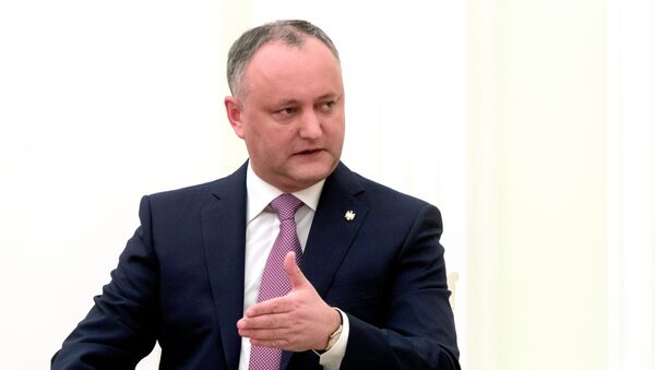 President of Moldova Igor Dodon - Sputnik International
