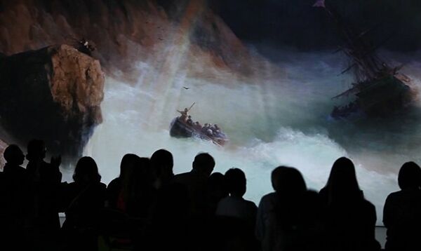 Reproduction of painting Rainbow by Ivan Aivazovsky Reproduction of painting Rainbow by Ivan Aivazovsky - Sputnik International