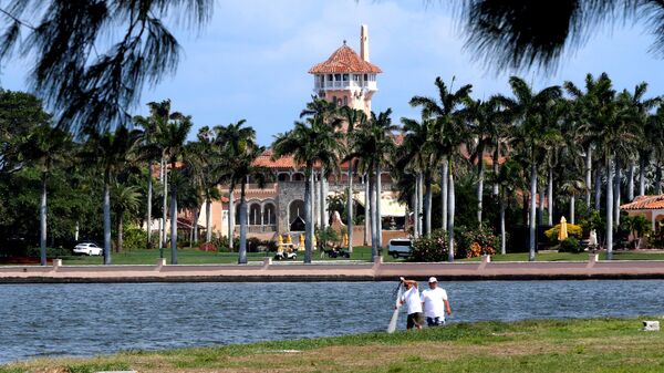 FILE PHOTO: U.S. President Donald Trump's Mar-a-Lago estate in Palm Beach is seen from West Palm Beach, Florida, U.S. - Sputnik International