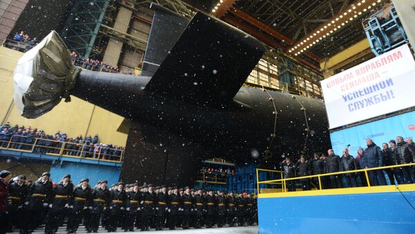Yasen-class project 885M submarine, the Kazan, has been floated out at the Sevmash shipbuilder in northwestern Russia - Sputnik International