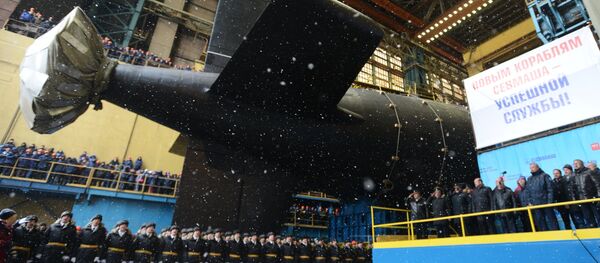 Yasen-class project 885M submarine, the Kazan, has been floated out at the Sevmash shipbuilder in northwestern Russia Yasen-class project 885M submarine, the Kazan, has been floated out at the Sevmash shipbuilder in northwestern Russia - Sputnik International