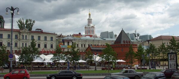 View of Kitaigorod wall from Teatralnaya Square. (File) - Sputnik International