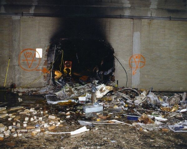 The scorched interior of the Pentagon. Many believe that casualties from the 9/11 attack would have been much worse had the plane struck a different part of the building. - Sputnik International